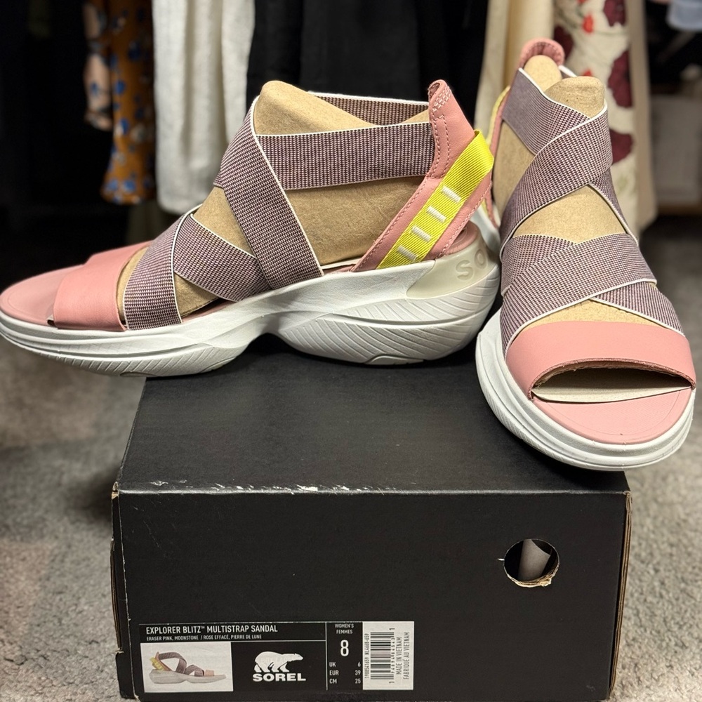 New in the box Sorel Explorer Blitz Sandal